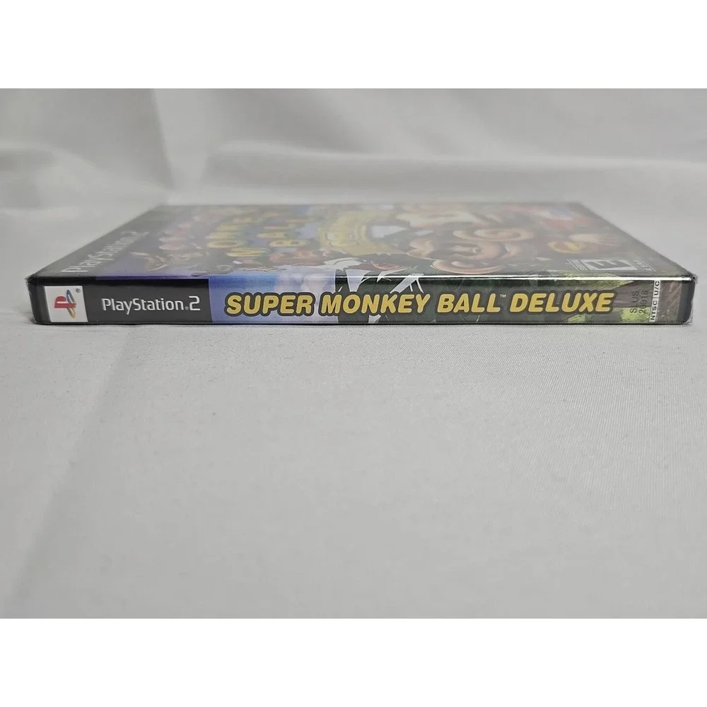 Super Monkey Ball Deluxe (Sony PlayStation 2, 2005) PS2 Factory Sealed!!‎